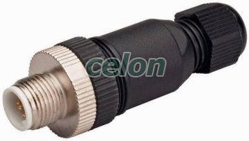 Swd Plug, 5Pole M12, Screw Swd4-Sm5-67 179548-Eaton, Alte Produse, Eaton, Automatizări, Eaton