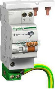 Descărcător de supratensiuni modular F+N 10 kA  - Schneider Electric, Aparataje modulare, Protectie impotriva supratensiunilor, Schneider Electric
