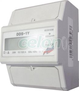 Contor electric digital monofazat 02-554/DIG  - Adeleq, Aparataje modulare, Contoare electrice, Contoare electrice modulare, Adeleq