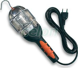 Fanton szerelő lámpa 5m-es vezetékkel kapcsolóval ALADIN fém ráccsal, Ház és Kert, Hordozható lámpák, zseblámpák, Fanton