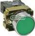 Rugós visszatérítésű zöld nyomógomb 1 nyitott érintkezővel, Automatizálás és vezérlés, Müködtető- és jelzőkészülékek, Fém nyomógombok, kapcsolók, jelzőlámpák Ø22, Nyomógombok Ø22, Noratex