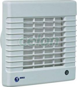 Fürdőszobai elszívó ventilátor 125AZT zsaluval időzítővel Siku, Ház és Kert, Ventilátorok, szellőzőrácsok, Siku