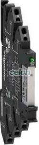 Zelio RSL sorkapocs relé foglalattal, 1CO, 6A, 230VAC/DC, rugós, Automatizálás és vezérlés, Interfész, mérő- és vezérlőrelék, Interfész relék, Schneider Electric