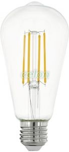 LED izzó 1x7W E27 2700k 11757 - Eglo, Fényforrások, LED Vintage Edison dekor izzók, Eglo