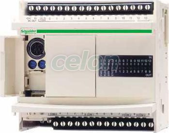 Bază extensibilă plc twido -sursă 100...240 v c.a. - 14 i 24 v c.c. - 10 o releu - Automat programabil compact - twido - Twido - TWDLCAA24DRF - Schneider Electric, Automatizari Industriale, Automatizari de proces si echipamente de control industrial, Automat programabil compact - Twido, Schneider Electric