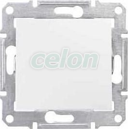 SEDNA Intrerupator bipolar 10A IP20 Alb SDN0200121 - Schneider Electric, Prize - Intrerupatoare, Gama Sedna - Schneider Electric, Sedna - Alb, Schneider Electric