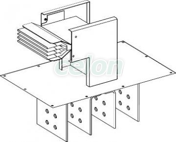 Kt 5X0800Al Cap Alim Cot Plat Er N3, Materiale si Echipamente Electrice, Bare capsulate, busbars, Bara capsulata - Canalis KT, Schneider Electric