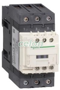 3pólusú mágneskapcsoló Everlink (AC3, 400V 40A), tek. 230V AC 50/60HzMP, Automatizálás és vezérlés, Védelmi relék és kontaktorok, Általános felhasználású kontaktor, Schneider Electric