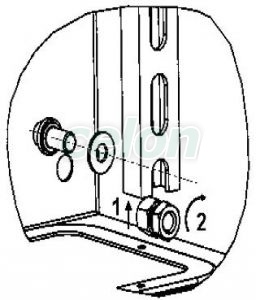 Şasiu Din Sim H600L400 6P Cofret NSYMD64 - Schneider Electric, Alte Produse, Schneider Electric, Accesorii tablouri și cofrete universale, Schneider Electric