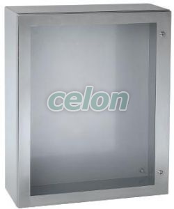 Inox (700*500*250) szekrény, átlátszó ajtó NSYS3X7525T - Schneider Electric, Energiaelosztás és szerelés, Ipari és lakáselosztók, Fémszekrények, Schneider Electric