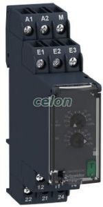 Zelio Control feszültségfigyelő relé, 2CO, 8A, 24…240VAC/DC, mérési tart.:1…100V, Automatizálás és vezérlés, Interfész, mérő- és vezérlőrelék, Időrelék, Schneider Electric
