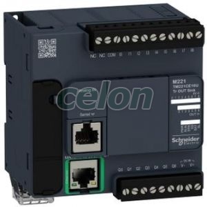 Controleur M221-16Es Tr.Npn Ethernet, Automatizari Industriale, Automatizari de proces si echipamente de control industrial, Modicon, Schneider Electric