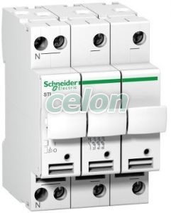 Sti 3P+N 8,5X31,5 400V A9N15657 - Schneider Electric, Aparataje modulare, Separatoare modulare, Schneider Electric