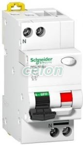 Dpn N Vigi 1Ppn 10A C 6000 30Ma A-Si Dis A9N19632 - Schneider Electric, Aparataje modulare, Aparataj de protectie diferentiala, Aparataj de protectie diferentiala, Schneider Electric