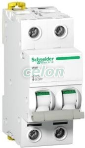 ACTI9 iSW terheléskapcsoló, 2P, 100A, 415AC A9S65291 - Schneider Electric, Moduláris készülékek, Sorolható váltókapcsoló, Schneider Electric