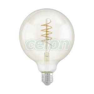 Bec Led Decorativ 1x4W E27 Alb Cald 2200k - Eglo, Surse de Lumina, Lampi LED Vintage Edison, Eglo