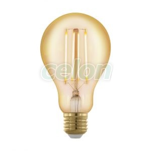 Bec Led Decorativ 1x4W E27 Alb Cald 1700k - Eglo, Surse de Lumina, Lampi LED Vintage Edison, Eglo