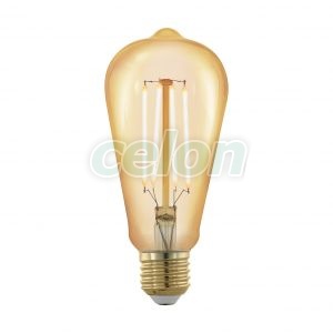 Bec Led Decorativ 1x4W E27 Alb Cald 1700k - Eglo, Surse de Lumina, Lampi LED Vintage Edison, Eglo