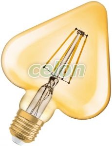 Ledes Dekor izzó Vintage 1906 LED 4.50W E27 Meleg Fehér 2500k - Osram, Fényforrások, LED Vintage Edison dekor izzók, Osram