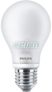 LED classic 40W A60 E27 WW FR ND 1CT/10, Surse de Lumina, Lampi si tuburi cu LED, Becuri LED forma glob, Philips