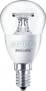 Bec Led Sferic CorePro LED lustre CL P45 5.5 40W 2700K 470lm E14 15.000h Philips, Surse de Lumina, Lampi si tuburi cu LED, Becuri LED sferic, Philips