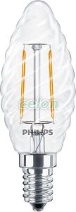 Bec Led Forma Lumanare LED Classic Filament ST35 CL 2 25W 2700K 250lm E14 15.000h Philips, Surse de Lumina, Lampi si tuburi cu LED, Becuri LED forma lumanare, Philips