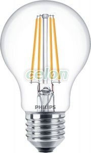 Bec Led Forma Clasica LED Classic Filament A60 CL 7 60W E27 2700K 806lm 15.000h Philips, Surse de Lumina, Lampi si tuburi cu LED, Becuri LED forma clasica, Philips