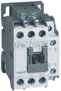 Ctx 3P 9A 1No1Nc 24V Ac 416080-Legrand, Alte Produse, Legrand, Soluții de distribuție electrică, Contactoare și relee termice CTX3, Legrand