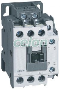 Ctx 3P 9A 1No1Nc 110V Ac 416084-Legrand, Alte Produse, Legrand, Soluții de distribuție electrică, Contactoare și relee termice CTX3, Legrand