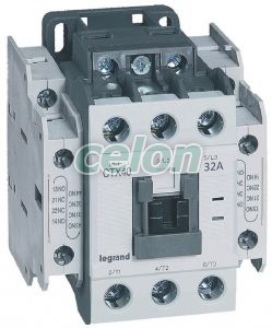 Ctx 3P 32A 2No2Nc 24V Dc 416121-Legrand, Alte Produse, Legrand, Soluții de distribuție electrică, Contactoare și relee termice CTX3, Legrand