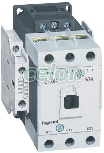 Ctx 3P 50A 2No2Nc 24V Ac 416140-Legrand, Alte Produse, Legrand, Soluții de distribuție electrică, Contactoare și relee termice CTX3, Legrand