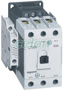 Ctx3 Ip. Mágneskapcs. 3P 50A 2Z+2Ny 24V Ac 416150-Legrand, Egyéb termékek, Legrand, Energiaelosztási megoldások, CTX3 mágneskapcsolók és hőkioldók, Legrand