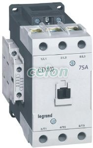 Ctx 3P 75A 2No2Nc 24V Ac 416180-Legrand, Alte Produse, Legrand, Soluții de distribuție electrică, Contactoare și relee termice CTX3, Legrand