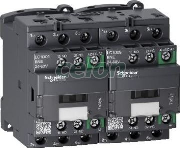 TESYS D irányváltó kontaktor GREEN-3P 440V 9A 24VAC, Automatizálás és vezérlés, Védelmi relék és kontaktorok, Irányváltó mágneskapcsolók, Schneider Electric