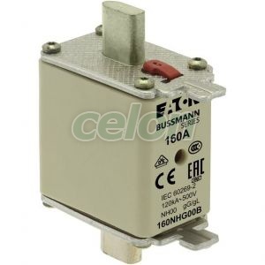 NH FUSE 100AMP 690V gG SIZE 00 100NHG00B-690 -Eaton, Egyéb termékek, Eaton, Olvadóbiztosítékok, Eaton