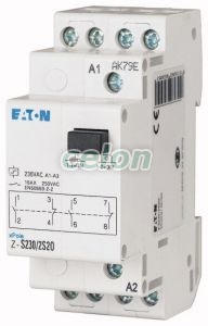 Impulse Relay, 48Ac/24Dc, 4 N/O, 16A, 50Hz, 2Hp Z-S48/4S 100665-Eaton, Alte Produse, Eaton, Aparataje modulare, Eaton