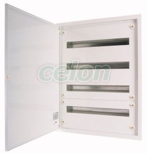 Distrib.Box, Flush, White Door, N/Pe Terminals, 4 Rows, 132 Modules Bf-U-4/132-C 103097-Eaton, Alte Produse, Eaton, Tablouri de distribuție și accesorii, Eaton