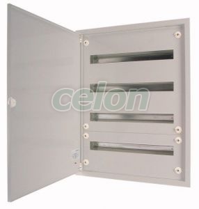 Distrib.Box, Flush, Grey Door, N/Pe Terminals, 4 Rows, 132 Modules Bf-U-4/132-G-C 103100-Eaton, Alte Produse, Eaton, Tablouri de distribuție și accesorii, Eaton