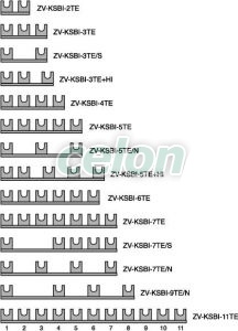 Busbars, For Spc, 2+3X1.5Hp Zv-Ksbi-5Te+Hi 112371-Eaton, Alte Produse, Eaton, Aparataje modulare, Eaton