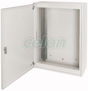 Surface-Mount Service Distribution Board With Three-Point Turn-Lock, Fire-Resistant, W 400 Mm H 460 Mm Bp-O-400/4-Ew 116614-Eaton, Alte Produse, Eaton, Automatizări, Eaton