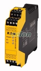 24V AC/DC, Szimpla, Bizt. relé/VÉSZ-KI, véd?ajtó ESR5-NO-41-24VAC-DC -Eaton, Egyéb termékek, Eaton, Automatizálási termékek, Eaton