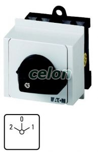 Pólusátkapcsoló 2p 20A sorolható T0-3-38/IVS -Eaton, Egyéb termékek, Eaton, Kapcsolókészülékek, Eaton