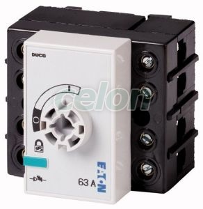 Switch-Disc. Dcm 63/1 3P+Sn Hor. DCM-63/1-SK+HC -Eaton, Alte Produse, Eaton, Întrerupătoare și separatoare de protecție, Eaton