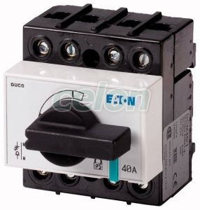 DCM szakaszolókapcsoló, 40A, 3p+sldN DCM40/1 -Eaton, Egyéb termékek, Eaton, Kapcsolókészülékek, Eaton
