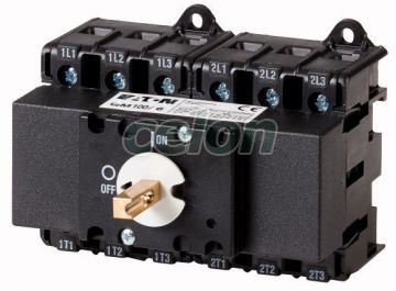 Multipole Switch-Disconnector, 80A, 6-Pole, With Shaft Qm100/6 1319814-Eaton, Alte Produse, Eaton, Întrerupătoare și separatoare de protecție, Eaton
