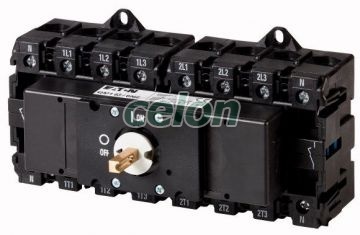 Multipole Switch-Disconnector, 50A, 6+2Xn-Pole, With Shaft Qm63/6N2 1319904-Eaton, Alte Produse, Eaton, Întrerupătoare și separatoare de protecție, Eaton