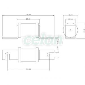 High Speed Fuse Bs88, 160A 160CMT-Eaton, Alte Produse, Eaton, Siguranțe fuzibile, Eaton