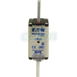 Eaton 160Amp 400V Ac Gff 02 Nh Fuse 160NHFF02BI-400-Eaton, Alte Produse, Eaton, Siguranțe fuzibile, Eaton