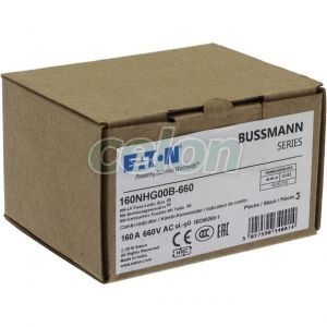 Nh Fuse Gg 690V 160A 00 Dual Indication 160NHG00B-660-Eaton, Alte Produse, Eaton, Siguranțe fuzibile, Eaton