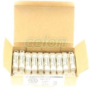 16Amp 240V Ac Bs88 Fuse 16Lct 16Lct-Eaton, Alte Produse, Eaton, Siguranțe fuzibile, Eaton